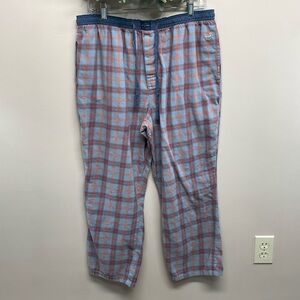 Southern Marsh Plaid Flannel Savannah Lounge Pant L